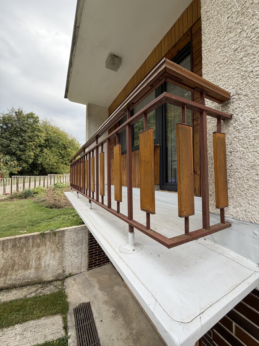 Balkón po rekonštrukcii PVC fóliou