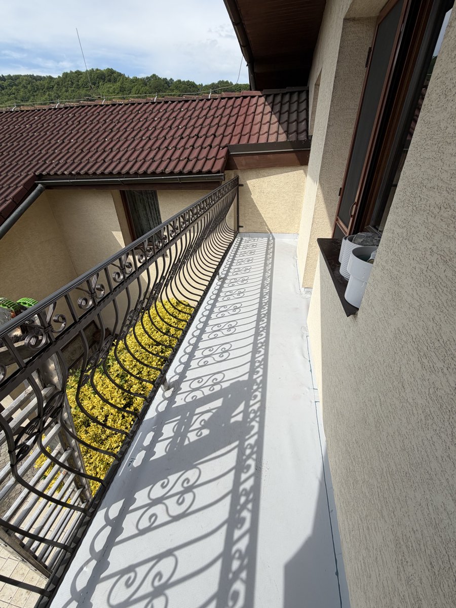 Hydroizolácia balkóna PVC fóliou